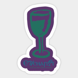 Holy Eucharist Sticker